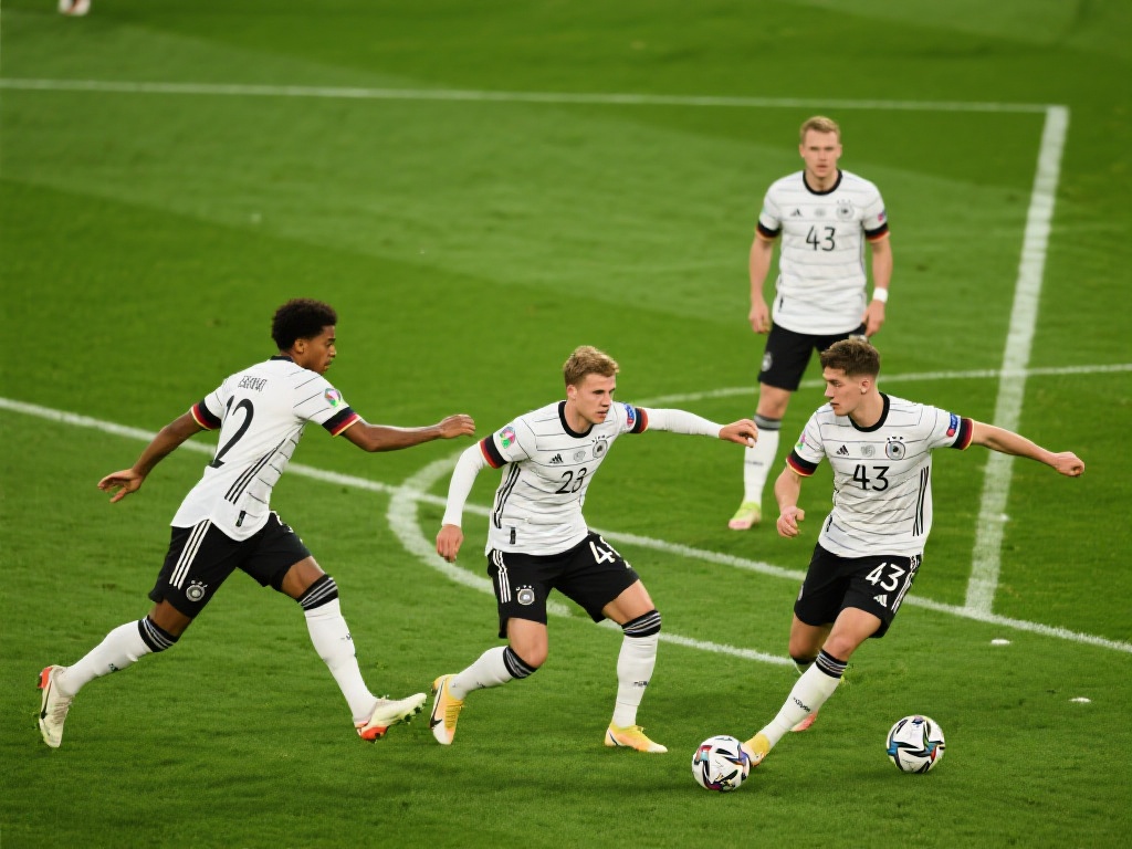 历史上，德国队惯用的队形多为442或42