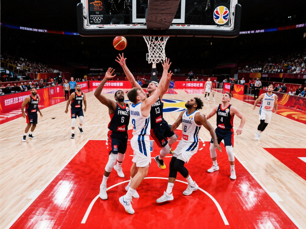 在全球篮球爱好者的目光聚焦下，国际篮球赛