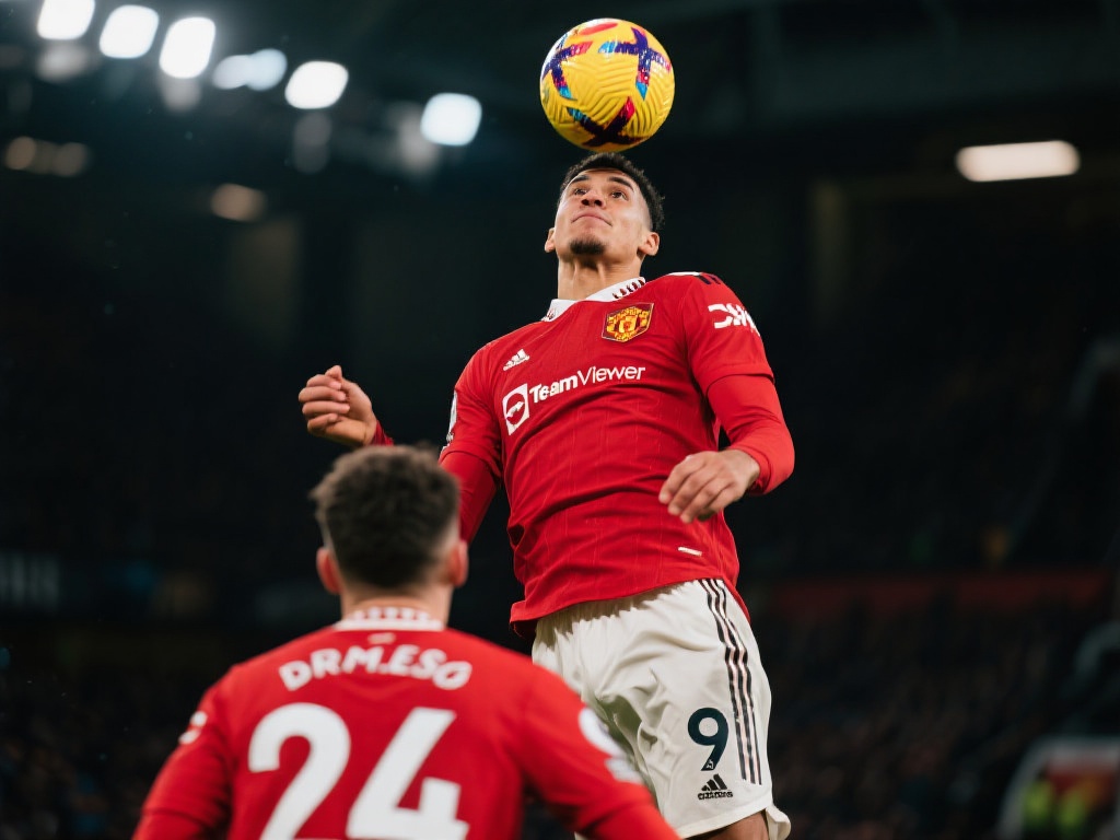 特别值得一提的是，新前锋的高空球能力让球