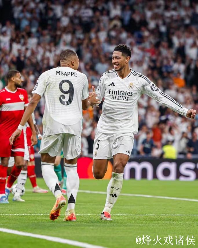 欧冠-姆巴佩携手恩德里克破门 皇马3-1主场战胜斯图加特 欧冠-姆巴佩携手恩德里克破门 皇马3-1主场战胜斯图加特